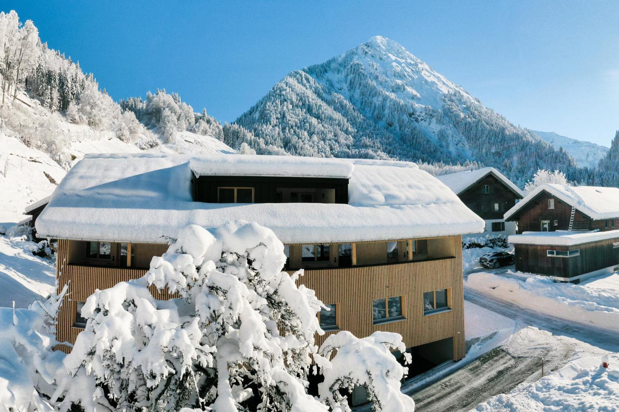 Haus Kanabe Schoppernau Bagian luar foto